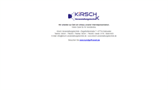 Desktop Screenshot of kirsch-veranstaltungstechnik.de