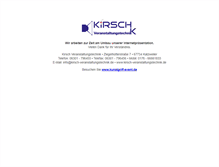 Tablet Screenshot of kirsch-veranstaltungstechnik.de